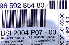 PEUGEOT 207 1.4 16V КОМПЛЕКТ ЗАЖИГАНИЯ 9663380880