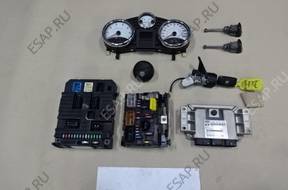 PEUGEOT 207 1.4 16V КОМПЛЕКТ ЗАЖИГАНИЯ БЛОК УПРАВЛЕНИЯ
