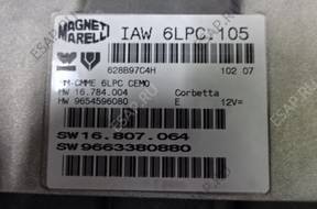 PEUGEOT 207 1.4 16V КОМПЛЕКТ ЗАЖИГАНИЯ БЛОК УПРАВЛЕНИЯ