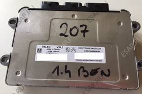 PEUGEOT 207 1.4 9666909780 9666591380 V34.1