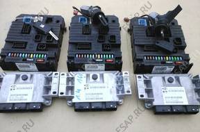 PEUGEOT 207 1.4  БЛОК УПРАВЛЕНИЯ SW 9663380880 КОМПЛЕКТ BSI