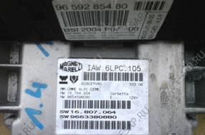 PEUGEOT 207 1.4  БЛОК УПРАВЛЕНИЯ SW 9663380880 КОМПЛЕКТ BSI