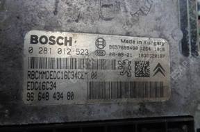 Peugeot 207 14 HDI БЛОК УПРАВЛЕНИЯ 96 648 434 80