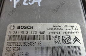 PEUGEOT 207 1.4 HDI БЛОК УПРАВЛЕНИЯ ДВИГАТЕЛЕМ