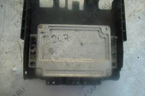 PEUGEOT 207 1.4B БЛОК УПРАВЛЕНИЯ ДВИГАТЕЛЕМ 07 год,