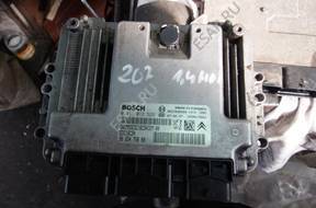 peugeot 207 1.4hdi БЛОК УПРАВЛЕНИЯ ДВИГАТЕЛЕМ 0281012529