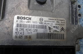 Peugeot 207 16 16V БЛОК УПРАВЛЕНИЯ 96 625 195 80