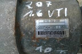 Peugeot 207 1.6 16v РУЛЕВАЯ РЕЙКА lift