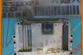 PEUGEOT 207 1.6 HDI БЛОК УПРАВЛЕНИЯ ДВИГАТЕЛЕМ 0281012465