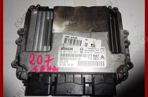 PEUGEOT 207 1.6 HDI БЛОК УПРАВЛЕНИЯ ДВИГАТЕЛЕМ 0281012467