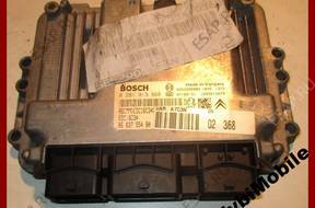 PEUGEOT 207 1.6 HDI БЛОК УПРАВЛЕНИЯ ДВИГАТЕЛЕМ 0281013868