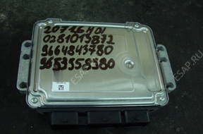 PEUGEOT 207 1.6 HDI БЛОК УПРАВЛЕНИЯ ДВИГАТЕЛЕМ 0281013872