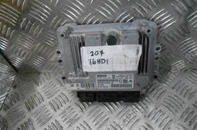 PEUGEOT 207 1.6 HDI БЛОК УПРАВЛЕНИЯ ДВИГАТЕЛЕМ 9663786380