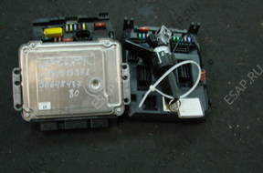 PEUGEOT 207 1.6 HDI БЛОК УПРАВЛЕНИЯ КОМПЛЕКТ 9664843780