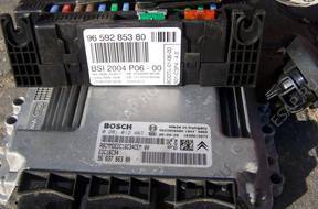 PEUGEOT 207 1.6 HDI КОМПЛЕКТ БЛОК УПРАВЛЕНИЯ 0281012467