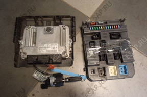 PEUGEOT 207 1.6 HDI * КОМПЛЕКТ ЗАЖИГАНИЯ БЛОК УПРАВЛЕНИЯ