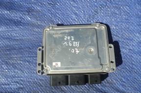 PEUGEOT 207 1.6 VTI БЛОК УПРАВЛЕНИЯ 9664738780 0261S04008