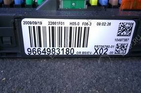 Peugeot 207 1.6vti 120KM БЛОК УПРАВЛЕНИЯ bsm bsi КОМПЛЕКТ