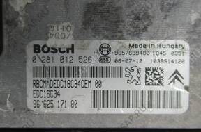PEUGEOT 207 206 CITROEN C3 HDI БЛОК УПРАВЛЕНИЯ ДВИГАТЕЛЕМ
