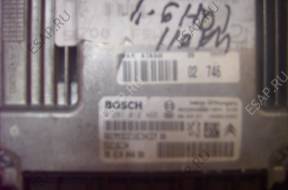 PEUGEOT 207 БЛОК УПРАВЛЕНИЯ 1.6HDI 0281012465