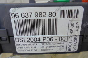 Peugeot 207  - БЛОК УПРАВЛЕНИЯ BSI 2004 P06-00