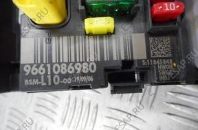 PEUGEOT 207 БЛОК УПРАВЛЕНИЯ BSM L10 9661086980