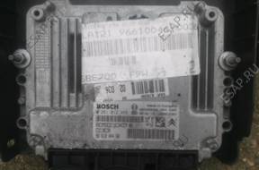 Peugeot 207 БЛОК УПРАВЛЕНИЯ ДВИГАТЕЛЕМ 0281012465 9661004480