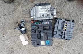 PEUGEOT 207 БЛОК УПРАВЛЕНИЯ ДВИГАТЕЛЕМ 1.4 16V KFU ZASTAW