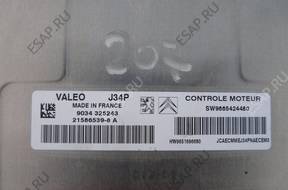 PEUGEOT 207 БЛОК УПРАВЛЕНИЯ ДВИГАТЕЛЕМ 1.4 8V 9665424480