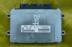 PEUGEOT 207 БЛОК УПРАВЛЕНИЯ ДВИГАТЕЛЕМ 1.4 8V 9666909780