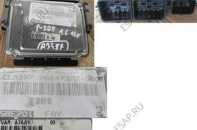 PEUGEOT 207 БЛОК УПРАВЛЕНИЯ ДВИГАТЕЛЕМ CLA197 96647387-0608