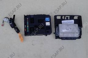Peugeot 207 БЛОК УПРАВЛЕНИЯ,КЛЮЧ BSI,korek wlewu
