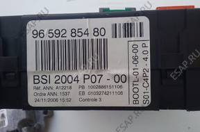 PEUGEOT 207 БЛОКИ УПРАВЛЕНИЯ КОМПЛЕКТ 1,6 HDI 110 KM