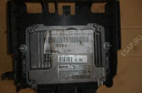 PEUGEOT 207 BSI БЛОК УПРАВЛЕНИЯ КЛЮЧ 1.4 HDI КОМПЛЕКТ