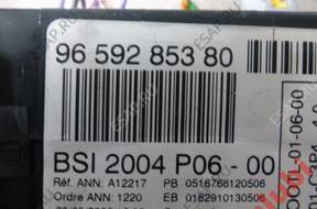 PEUGEOT 207 МОДУЛЬ БЛОК УПРАВЛЕНИЯ BSI  9659285380