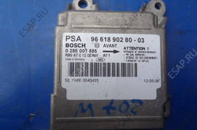 PEUGEOT 207 SW БЛОК УПРАВЛЕНИЯ СЕНСОР AIRBAG 9661890280