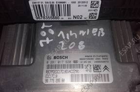 PEUGEOT 208 1,4 HDI БЛОК УПРАВЛЕНИЯ 0281017920 bsi NO2