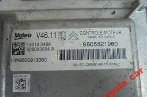 PEUGEOT 208 1.2 VTI БЛОК УПРАВЛЕНИЯ ДВИГАТЕЛЕМ 9805321980
