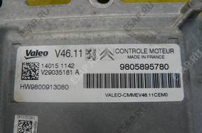 PEUGEOT 208 1.2 VTI БЛОК УПРАВЛЕНИЯ ДВИГАТЕЛЕМ 9805895780