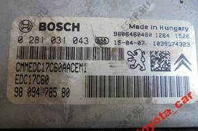 PEUGEOT 208 БЛОК УПРАВЛЕНИЯ 1.6 BLUEHDI 9809478580