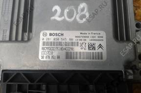 Peugeot 208 БЛОК УПРАВЛЕНИЯ ДВИГАТЕЛЕМ BOSCH