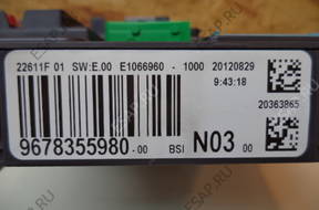 Peugeot 208 МОДУЛЬ BSI N03 9678355980