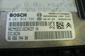PEUGEOT 3008 1.6 БЛОК УПРАВЛЕНИЯ BSI КЛЮЧ 0281014729