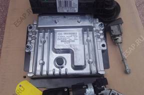 PEUGEOT 3008 2,0hdi 150 9666098180 КОМПЛЕКТ БЛОК УПРАВЛЕНИЯ