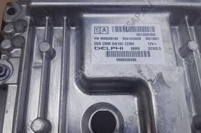 PEUGEOT 3008 2,0hdi 150 9666098180 КОМПЛЕКТ БЛОК УПРАВЛЕНИЯ