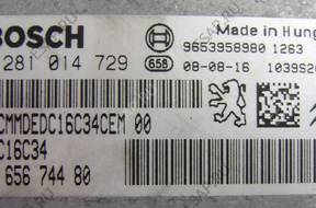 PEUGEOT 3008 5008 0218014729 EDC16C34