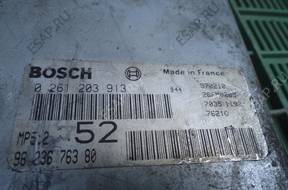 PEUGEOT 306 1.6 БЛОК УПРАВЛЕНИЯ ДВИГАТЕЛЕМ 0261203913