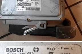 PEUGEOT 306 2,0 16V БЛОК УПРАВЛЕНИЯ 0261204652 9630402480