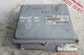 Peugeot 306 2.0 16V БЛОК УПРАВЛЕНИЯ ДВИГАТЕЛЕМ 0261204689