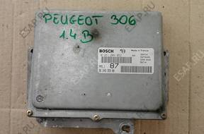 PEUGEOT 306 БЛОК УПРАВЛЕНИЯ ДВИГАТЕЛЕМ 1.4 B  0261204052